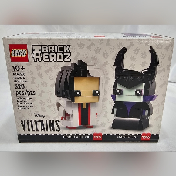 Lego Brickheadz 40620 Cruella and Maleficent - Picture 1 of 3